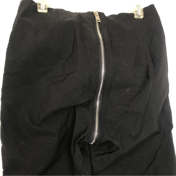 I AM GIA Anastasia Pants Faux Leather Stretch Zipper Festival Neon Straight Leg - Picture 9 of 16